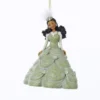 5" Green Pretty As A Princess Kayla Gown Black Hair Christmas Ornament