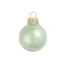 40ct Shale Green Pearl Christmas Ball Ornaments 1.25" (30mm)