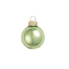 2ct Lime Green Glass Shiny Christmas Ball Ornaments 6" (150mm)