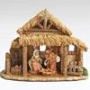 6.25" Fontanini Silent Night Musical Holy Family Christmas Nativity Scene